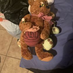 Antic Teddy Bear With Movable Joints