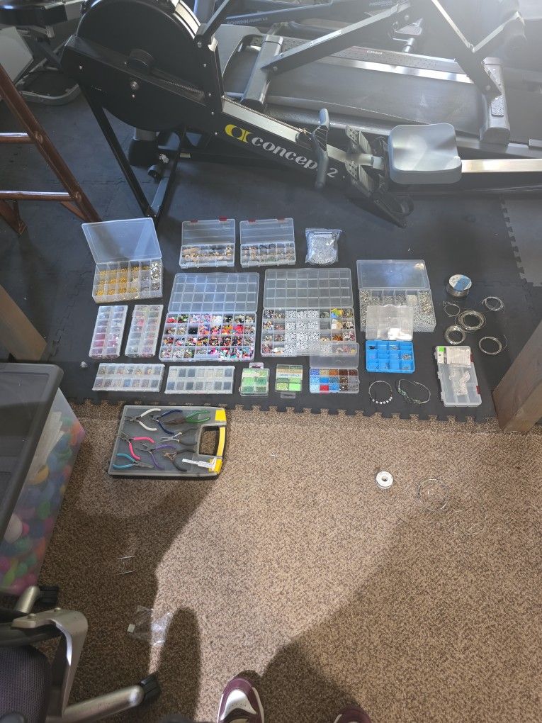 Huge Jewelry Making Lot