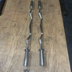 Olympic Curl Bar- $40 Each 