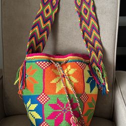 Colorful Mochila Crossbody Bag