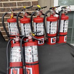 Fire extinguishers 