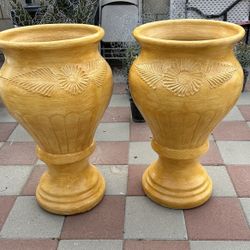 New Flower Pots Made Out Of Clay Perfect Gift 