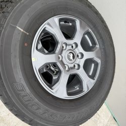 Ford Bronco Wheels And Bridgestone Tires 🛞 (Basically Brand New)