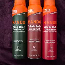 Mando Whole Body Deodorant Spray