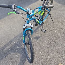 One new road bike and one mountain bike