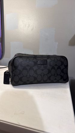 Coach Signature Toiletry/Dopp Kit Bag