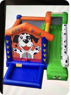 Commercial Puppyland Inflatable bounce house