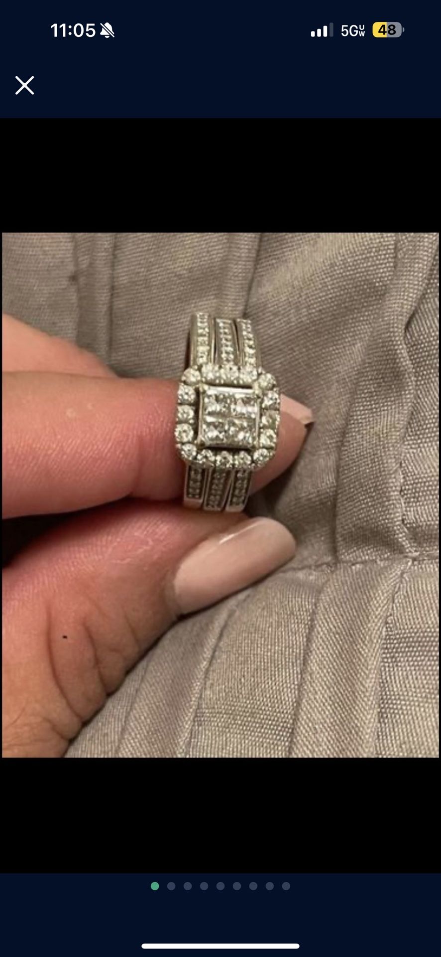 Zales 1.5 Ct Bridal set