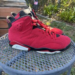 Size 12 men’s Jordan 6 “toro bravo”