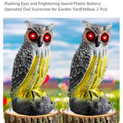 Solar Birds To Scare Birds away