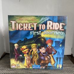 Ticket to Ride: First Journey Board Game Days Of Wonder Age 6+ NEW