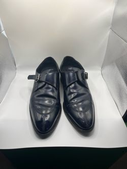 Mezlan Monk Buckle Strap Dress Shoes Size 11