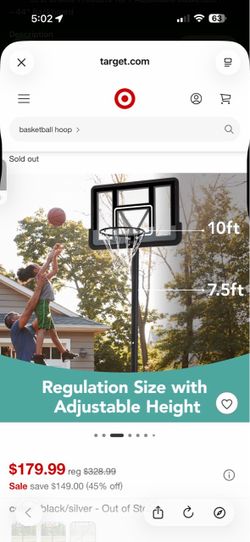 Best Choice Basketball Hoop $140✨ Brand New✨