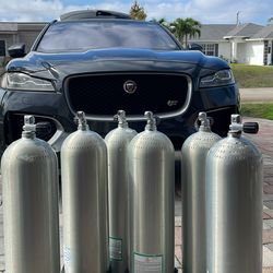 6 Scuba Tanks
