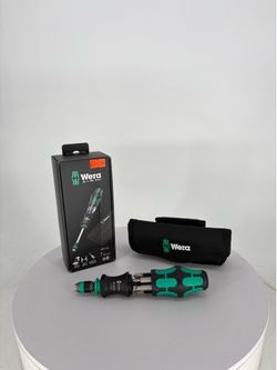 Wera Kraftform Kompakt 25 with pouch 05 051024 001, 7 pieces