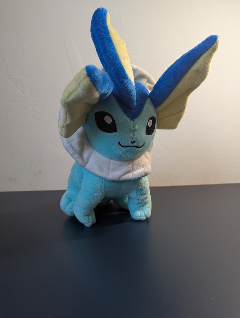Vaporeon Pokemon Plushie