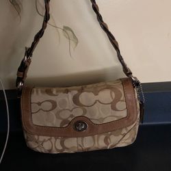 Coach shoulder purse