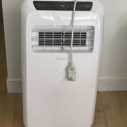 SereneLife Small Air Conditioner Portable 10,000 BTU with Built-in Dehumidifier - Portable AC unit for rooms up to 450 sq ft - Remote Control, Window 