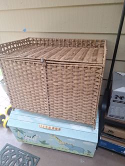 New 40x29x24 Whicker hideaway ltiier box, condo