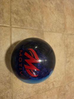 15lbs Motiv Venom Hysteria Bowling Ball