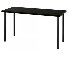 Ikea Desk LAGKAPTEN / ADILS Black-Brown