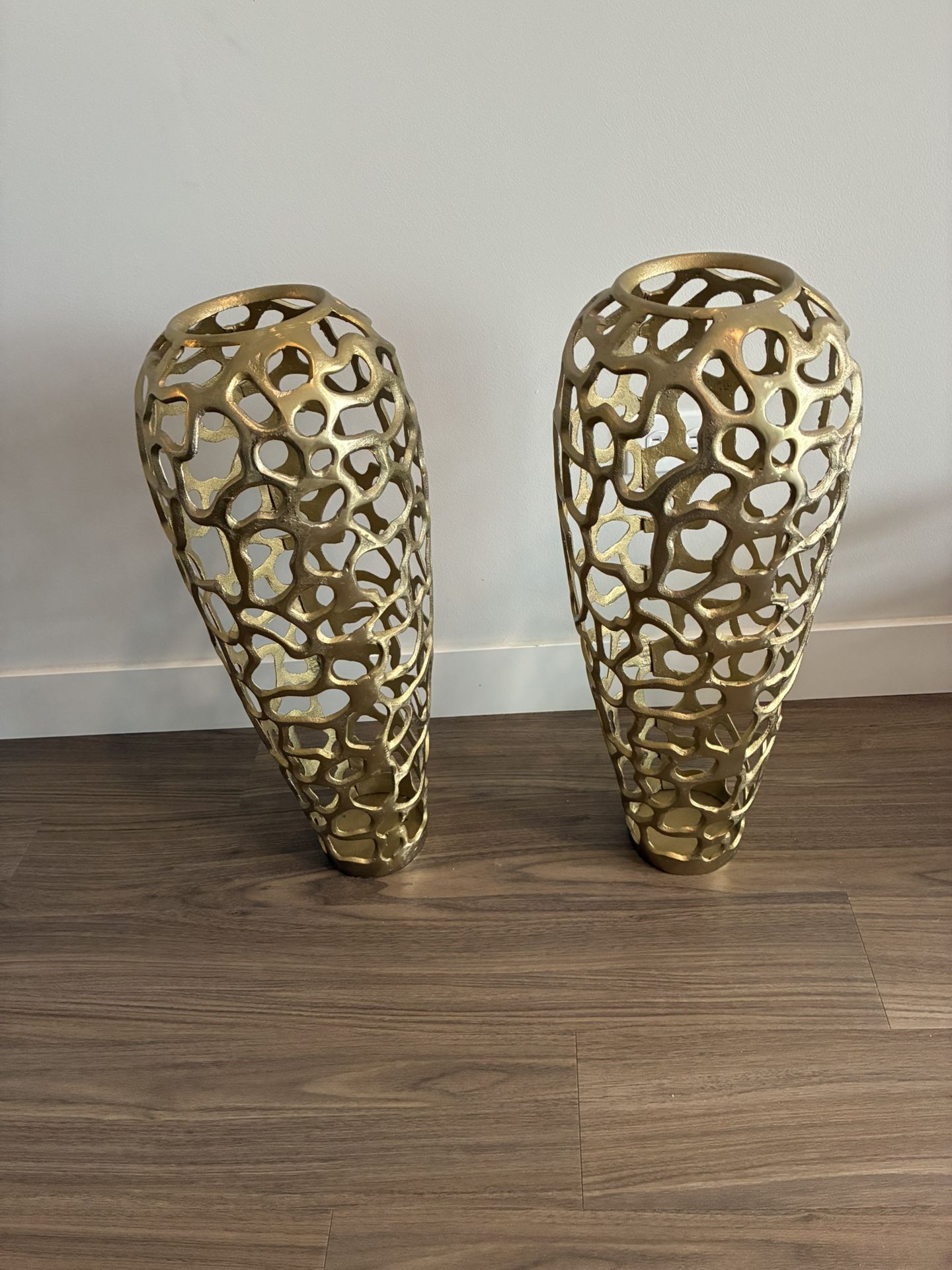 Gold Vases