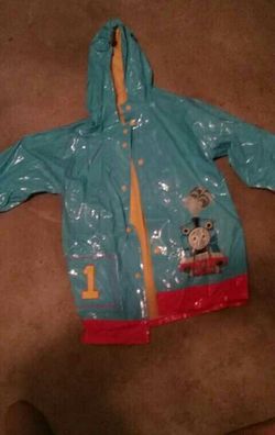 Thomas raincoat size 6