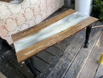 Epoxy/Wood Coffee Table 