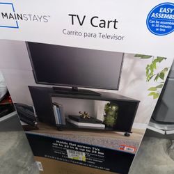 Mainstays TV Cart for Flatscreen TVs