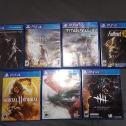 PS4 games Check Description For Price