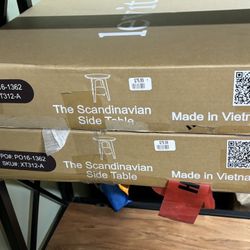 Scandinavian Side Tables 