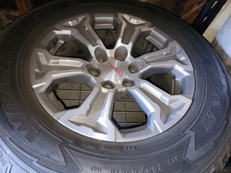 2020 stock rims from GMC SIERRA