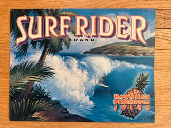Surfrider Brand Bar Sign