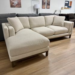 New Cream Sectional Couch Sofa