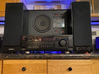 JVC receiver surround sound system