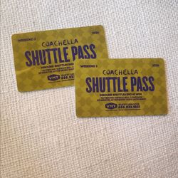 Coachella Shuttle Passes
