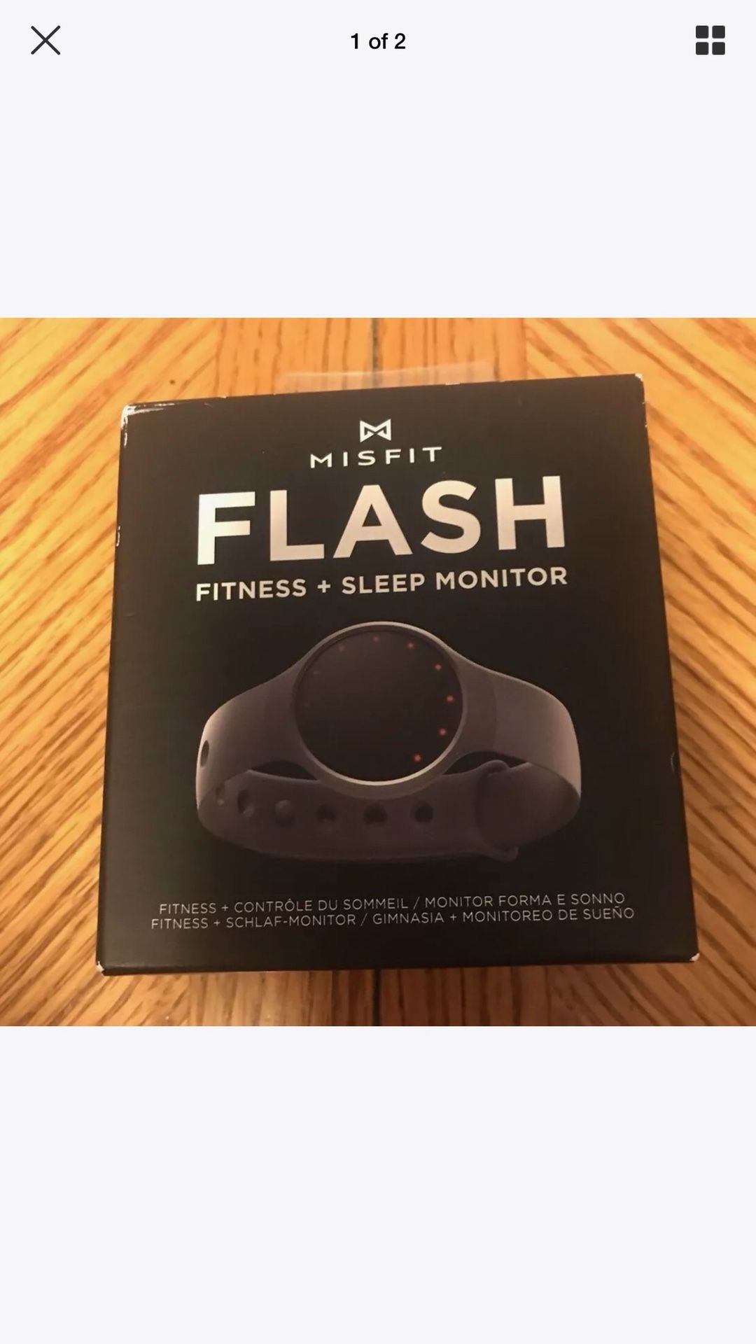 Flash fitness and sleep monitor