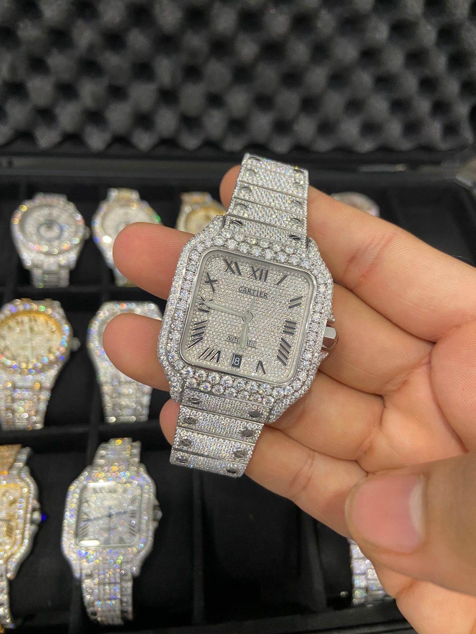 ✨ VVS Moissanite Watch ✨
