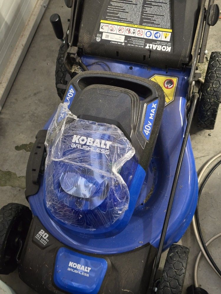 Kobalt Electric Mower, Used Rarely