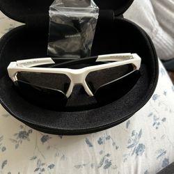 Smith lead out white sunglasses