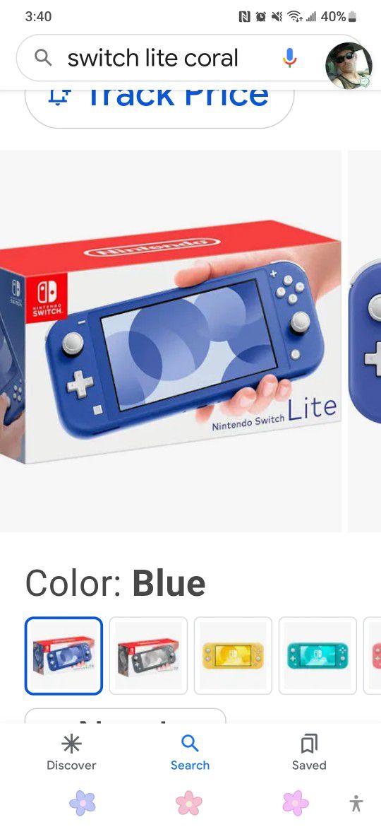 Switch Lite Blue
