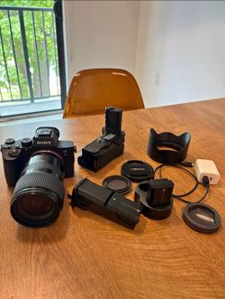 Sony A7iii + 28-75mm F2.8 Lens/ Battery Grip
