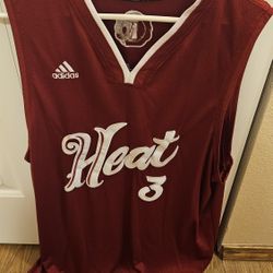 Miami Heat Wade Basketball Jersey