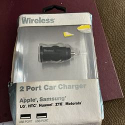 Anker 320 Car Charger (24W II), Mini Aluminum Alloy Dual USB with Blue LED for iPhone16 15 14 13 12 Series, iPad Pro/Air 2/Mini, Galaxy and More - Not