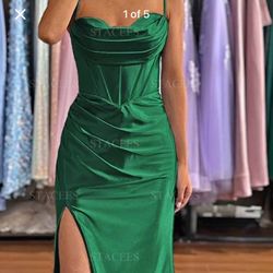Dress Emerald Green 