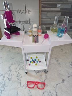 Doll scientist set