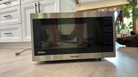 Broken microwave