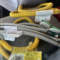 Gas Lines, And Toilet Hose 