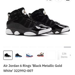 Air Jordans 6 rings