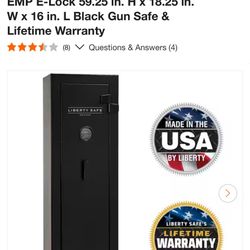 LIBERTY SAFE Centurion 12-Gun 30-min fire rating